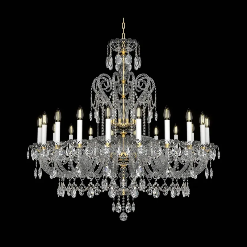 Candelabru Cristale, Bohemia, E14, EL0101382001PB, Crystal