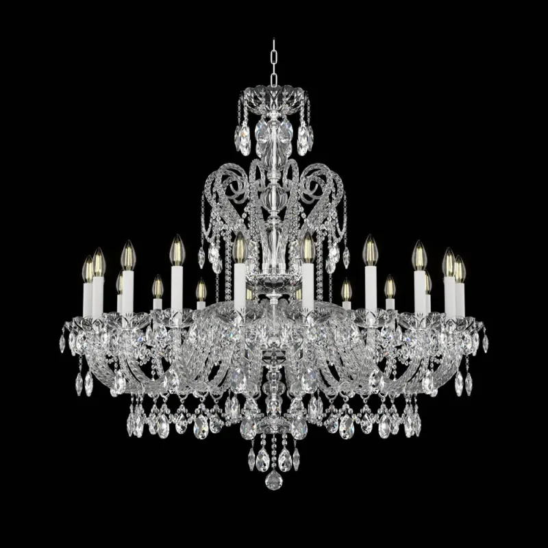 Candelabru Cristale, Bohemia, E14, EL0101382001PB, Crystal