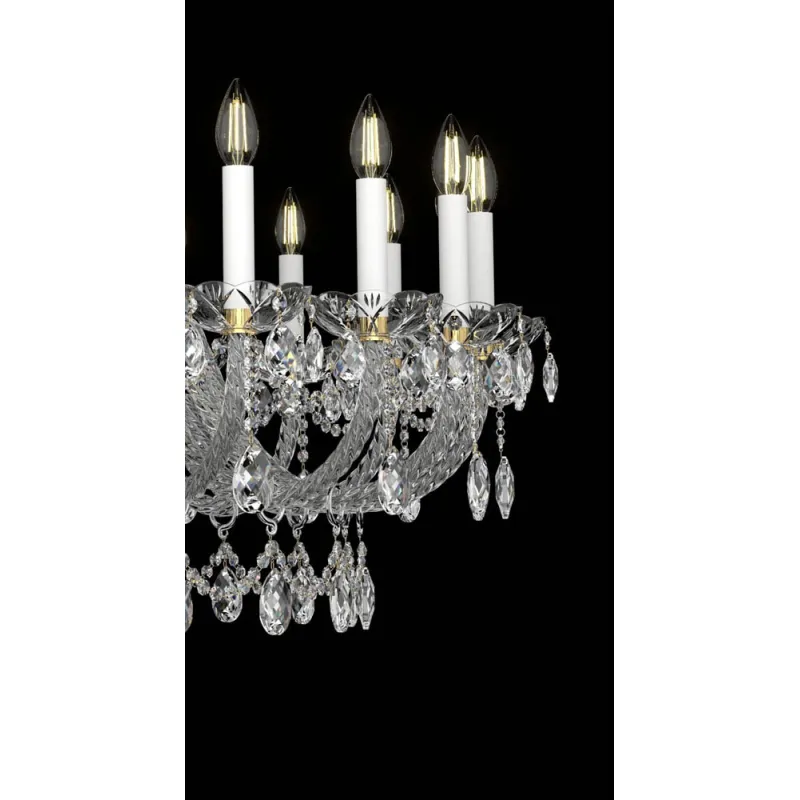 Candelabru Cristale, Bohemia, E14, EL0101382001PB, Crystal