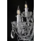 Candelabru Cristale, Bohemia, E14, EL0101421202PB, Crystal
