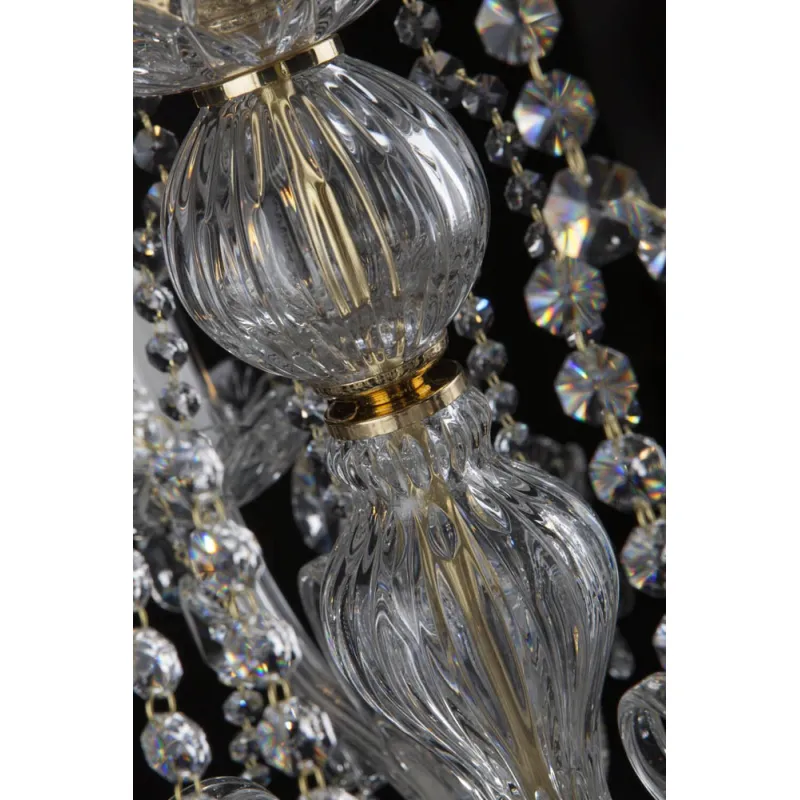 Candelabru Cristale, Bohemia, E14, EL0101421202PB, Crystal