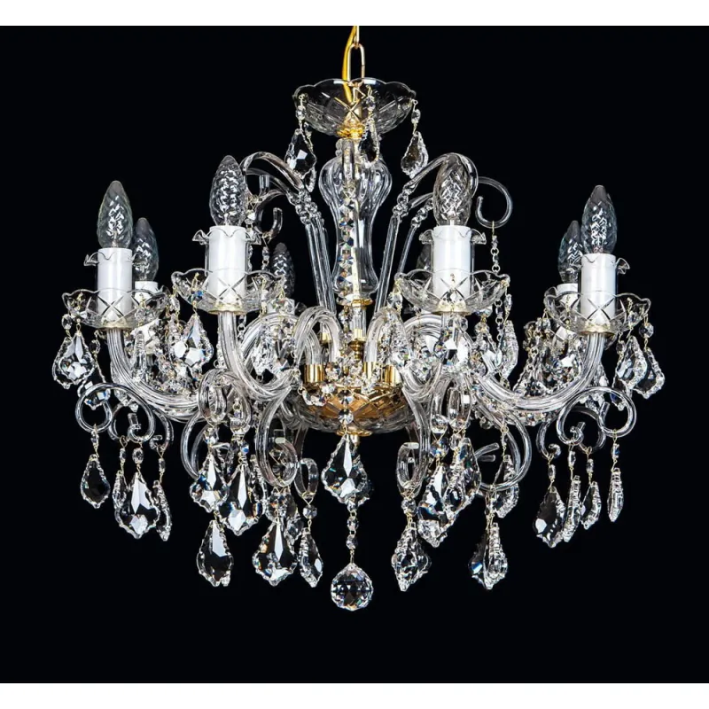 Candelabru Cristale, Bohemia, E14, EL010143804, Crystal