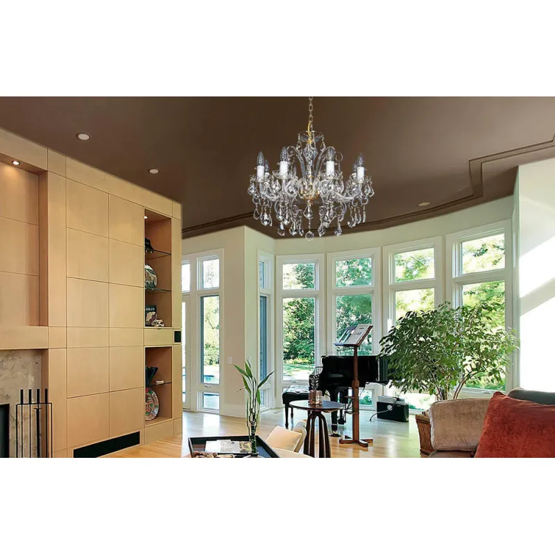 Candelabru Cristale, Bohemia, E14, EL010143804, Crystal