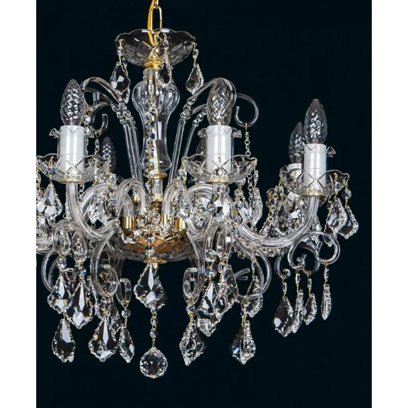 Candelabru Cristale, Bohemia, E14, EL010143804, Crystal