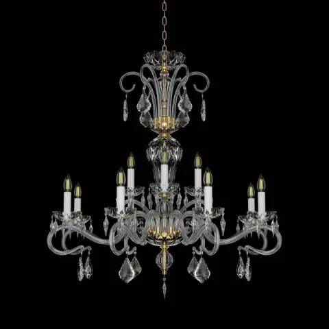 Candelabru Cristale, Bohemia, E14, EL0101611203PB, Crystal