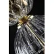 Candelabru Cristale, Bohemia, E14, EL0101611203PB, Crystal