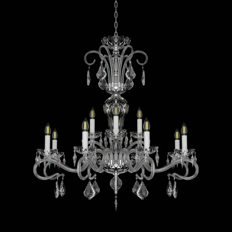 Candelabru Cristale, Bohemia, E14, EL0101611203PB, Crystal