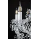 Candelabru Cristale, Bohemia, E14, EL0101612402PB, Crystal