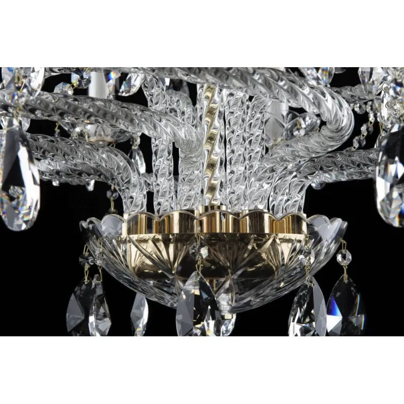Candelabru Cristale, Bohemia, E14, EL0101751202PB, Crystal