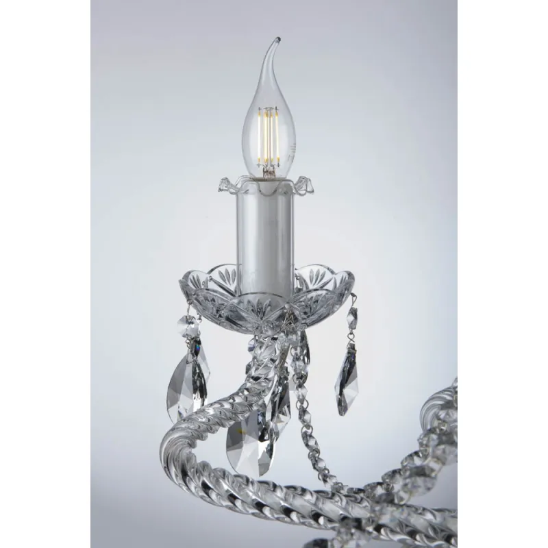 Candelabru Cristale, Bohemia, E14, EL010175802PB, Crystal