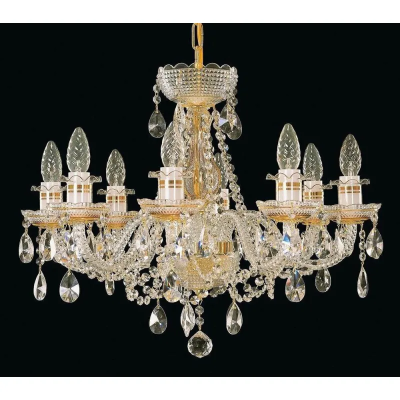 Candelabru Cristale, Bohemia, E14, EL010180802ZL, Crystal