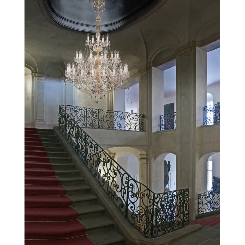 Candelabru Cristale, large, Bohemia, E14, EL0102003502, Crystal