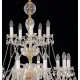 Candelabru Cristale, large, Bohemia, E14, EL0102003502, Crystal