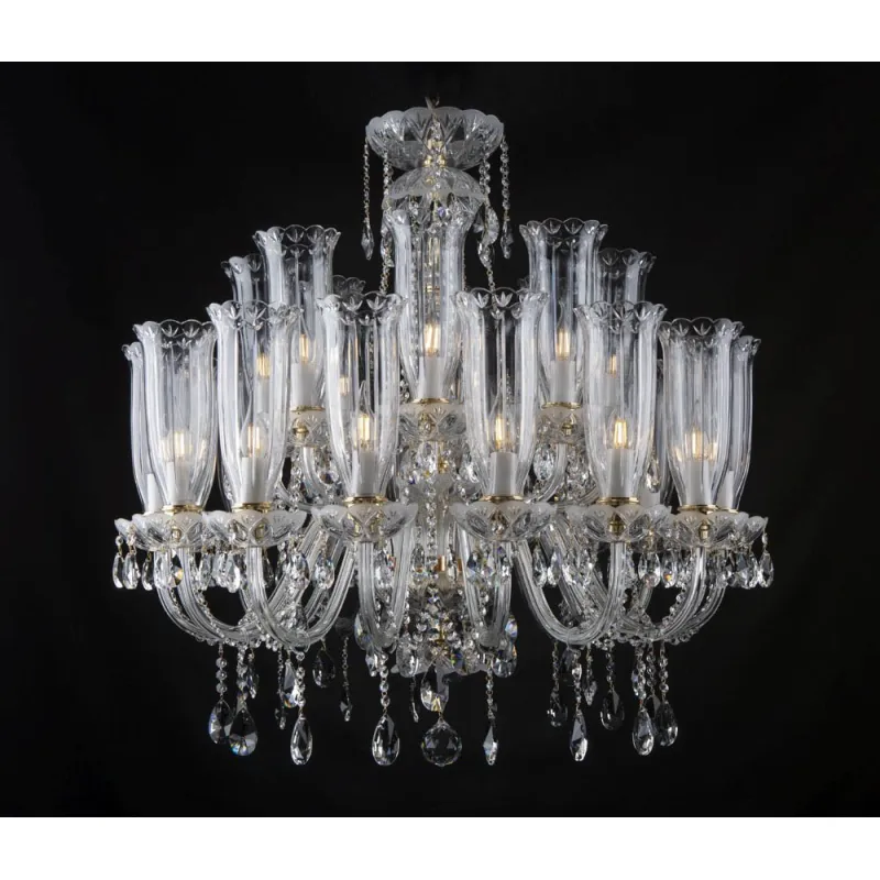 Candelabru Cristale, Baccarat Style, Bohemia, E14, EL0102032402Tmat, Crystal