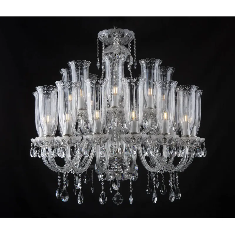 Candelabru Cristale, Baccarat Style, Bohemia, E14, EL0102032402Tmat, Crystal