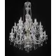 Candelabru Cristale, Sticla, Bohemia, E14, EL0102032502MAT, Crystal