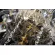 Candelabru Cristale, Sticla, Bohemia, E14, EL0102032502MAT, Crystal