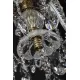 Candelabru Cristale, Sticla, Bohemia, E14, EL0102032502MAT, Crystal
