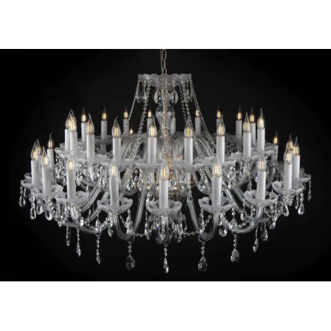 Candelabru Cristale, lux mat, Bohemia, E14, EL0102034002, Crystal