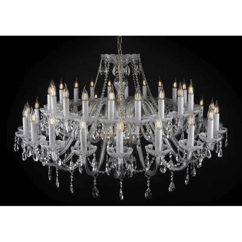 Candelabru Cristale, lux mat, Bohemia, E14, EL0102034002, Crystal