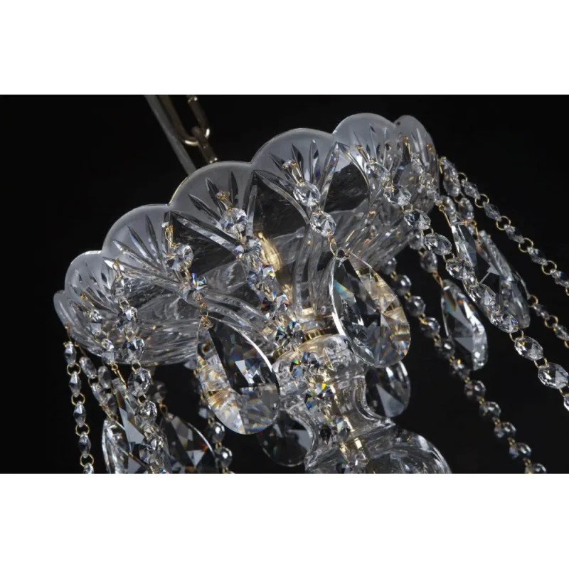Candelabru Cristale, lux mat, Bohemia, E14, EL0102034002, Crystal