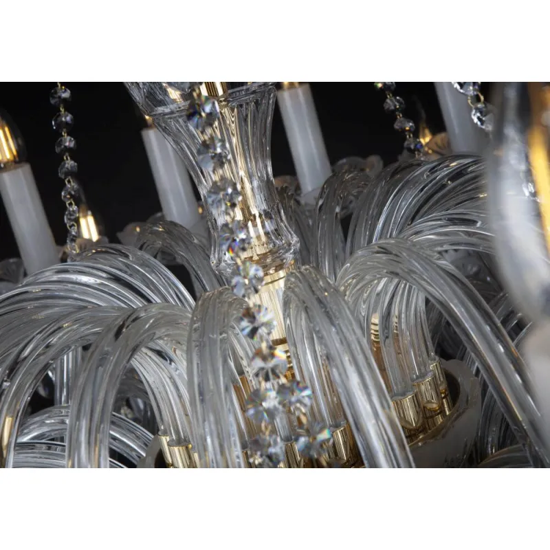 Candelabru Cristale, lux mat, Bohemia, E14, EL0102034002, Crystal