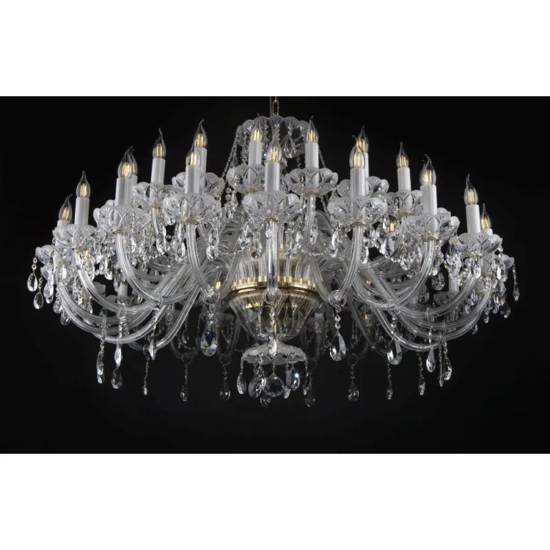 Candelabru Cristale, lux mat, Bohemia, E14, EL0102034002, Crystal