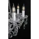 Candelabru Cristale, lux, Bohemia, E14, EL010203801MAT, Crystal