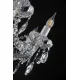 Candelabru Cristale, lux, Bohemia, E14, EL010203801MAT, Crystal