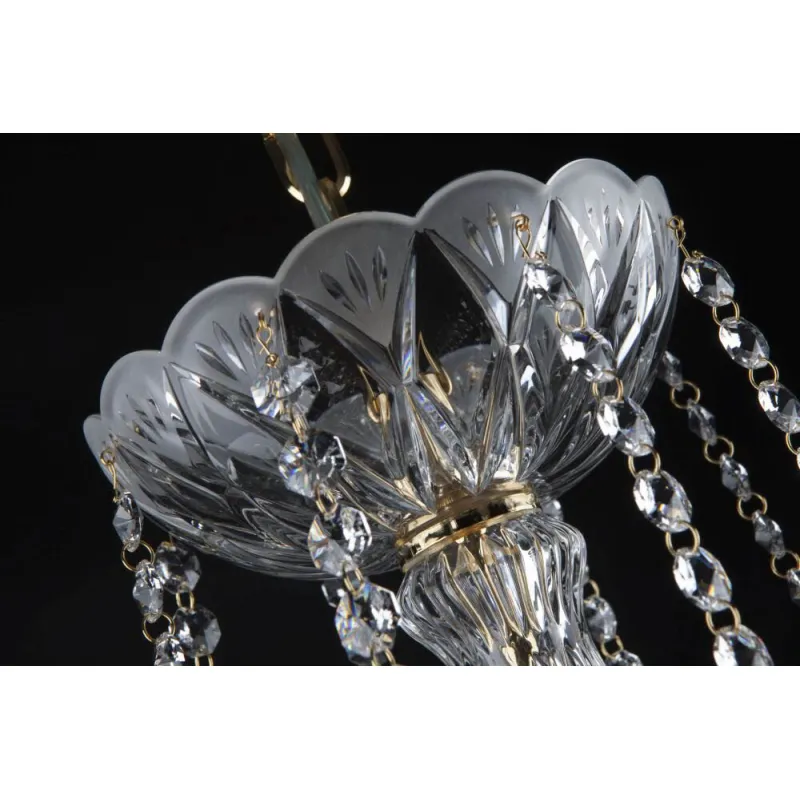Candelabru Cristale, lux, Bohemia, E14, EL010203801MAT, Crystal