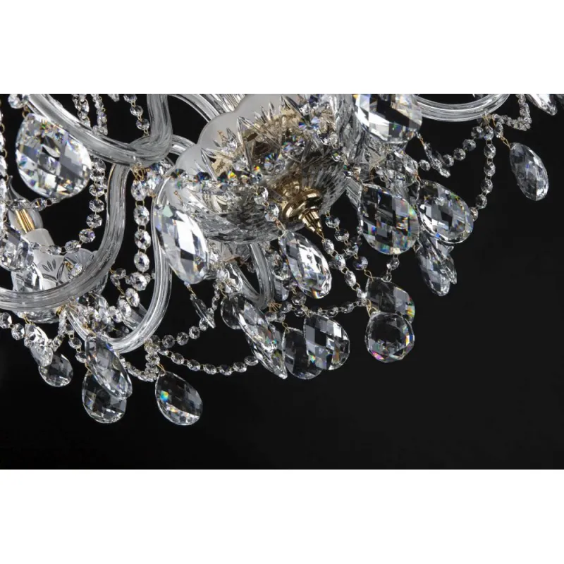 Candelabru Cristale, lux, Bohemia, E14, EL010203801MAT, Crystal