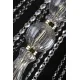 Candelabru Cristale, lux, Bohemia, E14, EL010203801MAT, Crystal