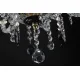 Candelabru Cristale, Sticla, Bohemia, E14, EL010204601MAT, Crystal