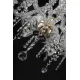Candelabru Cristale, Sticla, Bohemia, E14, EL010204601MAT, Crystal