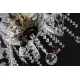 Candelabru Cristale, Sticla, Bohemia, E14, EL010204801mat, Crystal