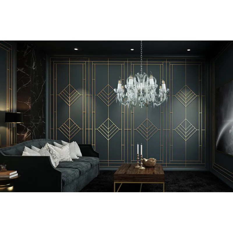 Candelabru Cristal, Bohemia, E14, EL010208803, Crystal