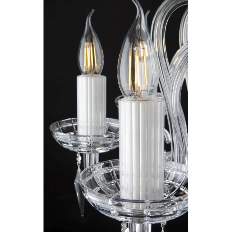 Candelabru Cristal, Bohemia, E14, EL010208803, Crystal