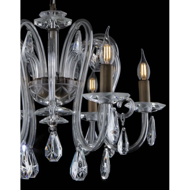 Candelabru Cristal, Bohemia, E14, EL010209609, Crystal