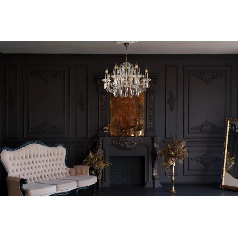 Candelabru Cristal, Bohemia, E14, EL010209809, Crystal