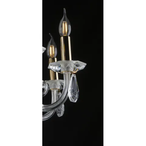 Candelabru Cristal, Bohemia, E14, EL010209809, Crystal