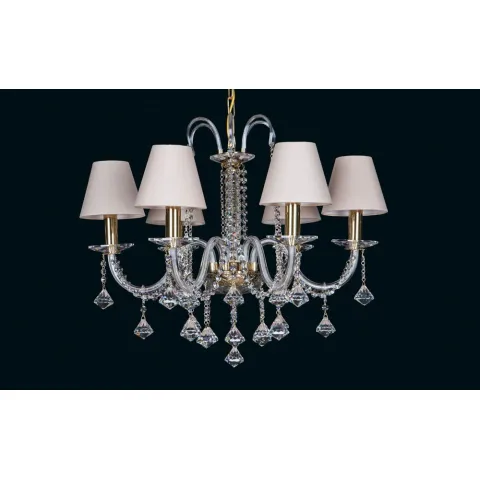 Candelabru Cristale, Abajururi, Bohemia, E14, EL010210607, Crystal