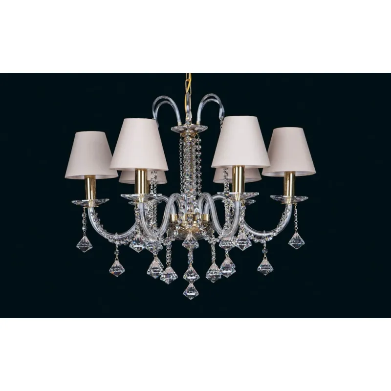 Candelabru Cristale, Abajururi, Bohemia, E14, EL010210607, Crystal