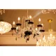 Candelabru Sticla, Negru, Bohemia, E14, EL010210803Black, Crystal