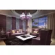 Candelabru Cristale, Violet, Abajur, Bohemia, E14, EL010214689, Crystal