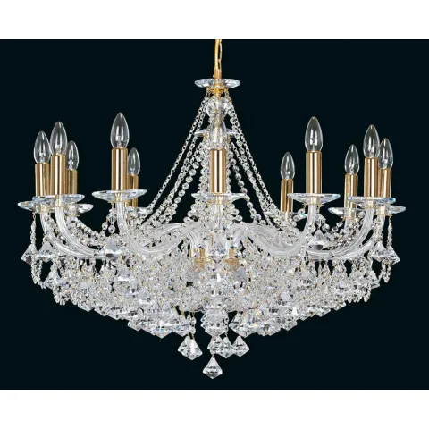 Candelabru Cristale, Bohemia, E14, EL0102151207, Crystal
