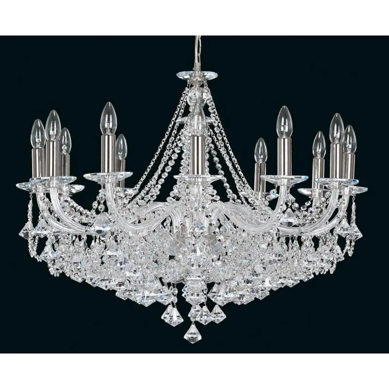 Candelabru Cristale, Bohemia, E14, EL0102151207, Crystal
