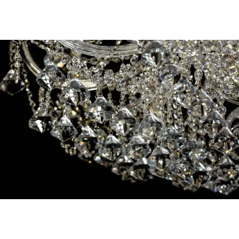 Candelabru Cristale, Bohemia, E14, EL0102151207, Crystal