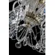 Candelabru Cristale, Bohemia, E14, EL01021812+6+309, Crystal