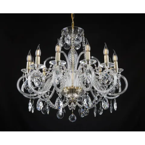 Candelabru Cristale, lux, Bohemia, E14, EL0102181201, Crystal