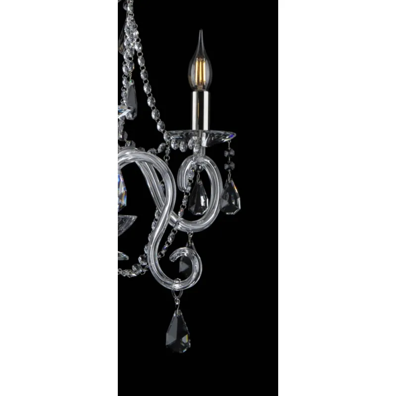 Candelabru Cristale, Bohemia, E14, EL010218309, Crystal